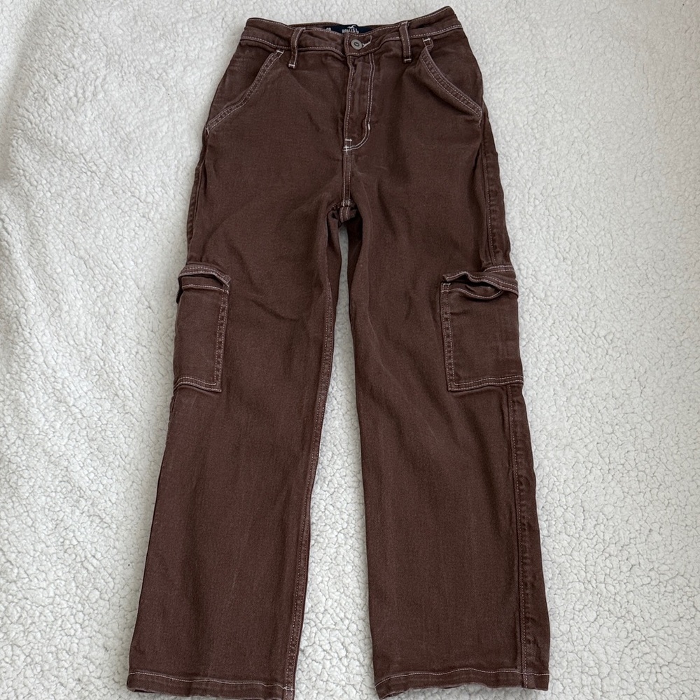 Hollister ultra high rise dad jeans size 24 short